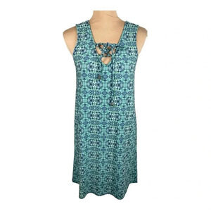 Deborah Viereck Tribal Print Aztec Dress New XS